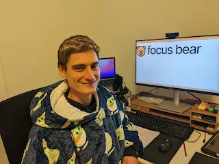 Jeremy, AuDHD founder of Focus Bear